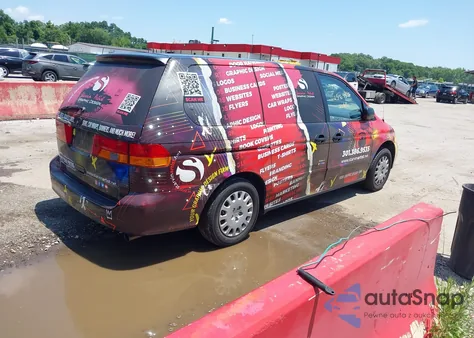 2003 Honda Odyssey Lx из США, поврежденный, VIN 5FNRL18503B094844